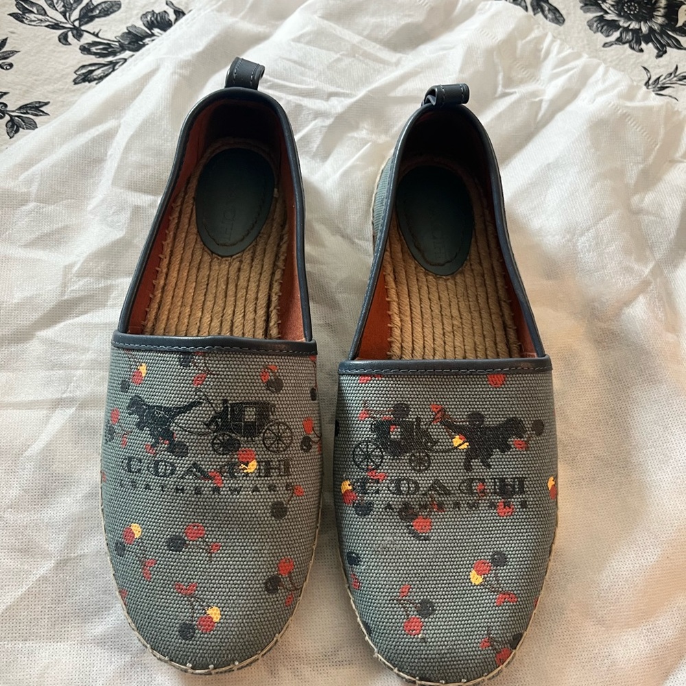 NWOT Coach Espadrilles.
